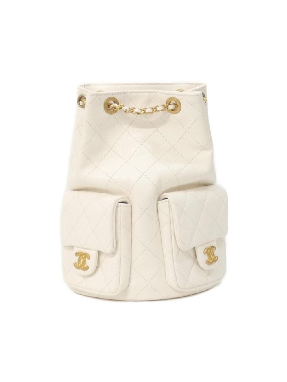 Chanel Backpack White